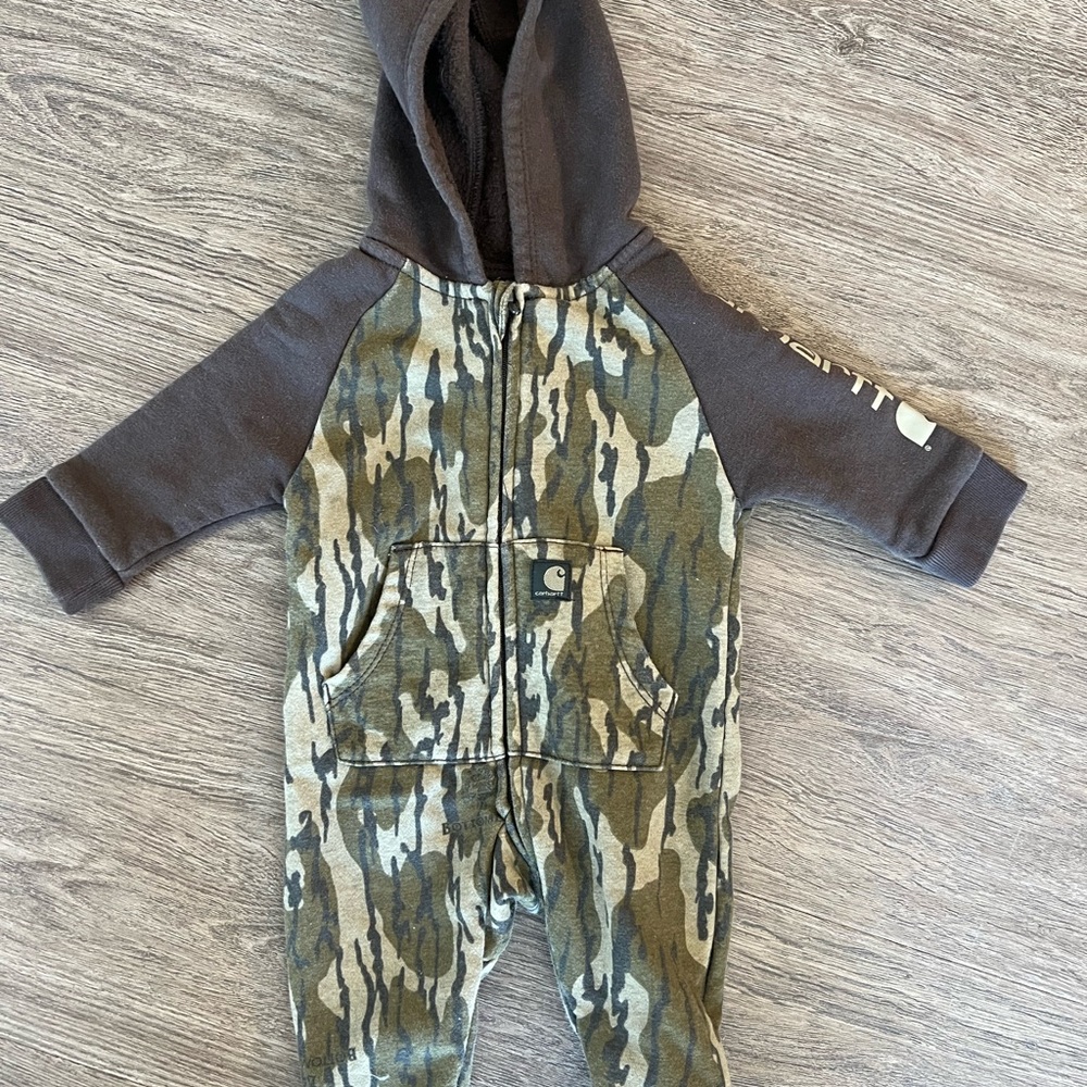 Baby Camo Carhartt Jumpsuit, 3 months